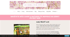 Desktop Screenshot of duverujsveintuici.cz